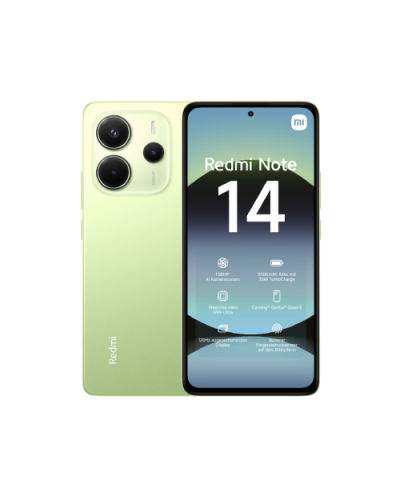 Xiaomi Redmi Note 14 4G 6/128 GB Lime Green