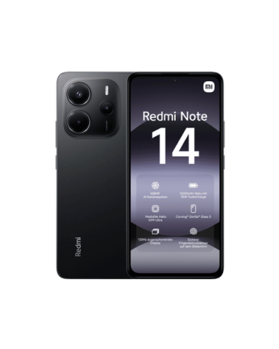 Xiaomi Redmi Note 14 4G 8/256 GB Midnight Black