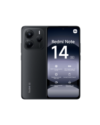 Xiaomi Redmi Note 14 5G 8/256GB Midnight Black