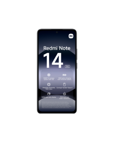 Xiaomi Redmi Note 14 5G 8/256GB Midnight Black