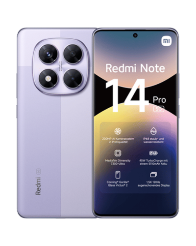 Xiaomi Redmi Note 14 Pro 5G 8/256GB Lavender Purple