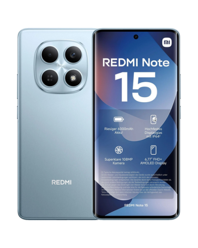 Xiaomi Redmi Note 15 4G 6/128GB Glacier Blue