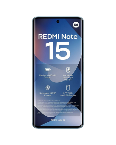Xiaomi Redmi Note 15 4G 6/128GB Glacier Blue