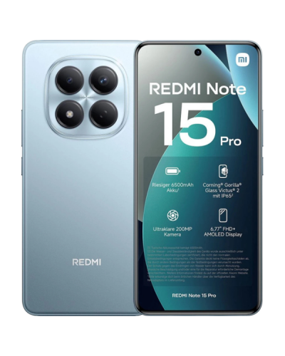 Xiaomi Redmi Note 15 Pro 5G 12/512GB Glacier Blue