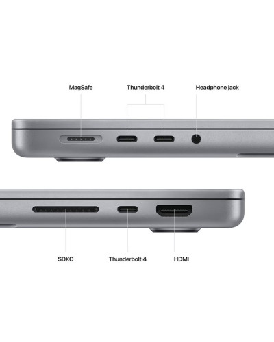 Apple MacBook PRO 16" MNW83 (2023) (M2 Pro /16GB/512GB) SpaceGray