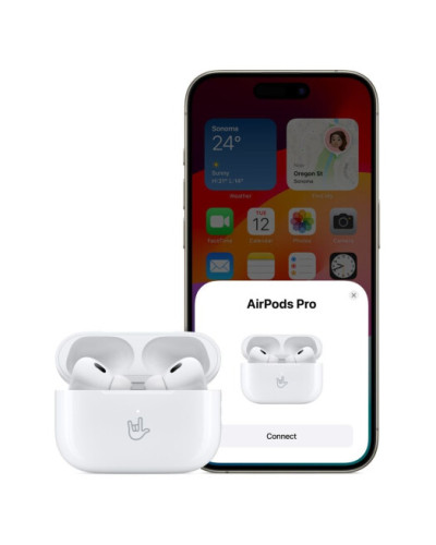 Apple AirPods Pro 2 MagSafe Charging Case USB-C (MTJV3) White