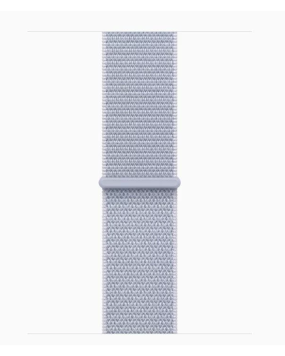 Apple Watch Series 10 GPS 42mm Silver Aluminum case with Blue Cloud Sport Loop MWWD3