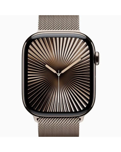 Apple Watch Series 10 GPS+LTE 42mm Natural Titanium case