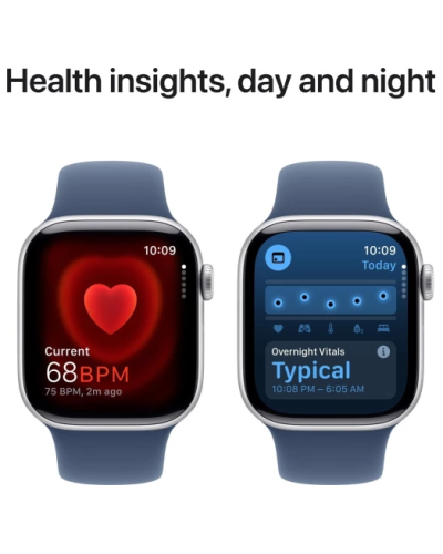Apple Watch Series 10 GPS+LTE 42mm Silver Aluminium Case