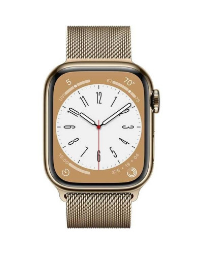 Apple Watch Series 8 45mm MNKP3 GPS + LTE Gold S. Steel Case