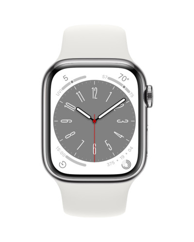 Apple Watch Series 8 GPS+LTE 41mm MNJ53 Silver S. Steel