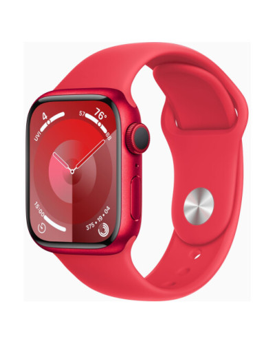 Apple Watch Series 9 GPS 41mm (PRODUCT)RED Aluminium Case with (PRODUCT)RED Sport Band