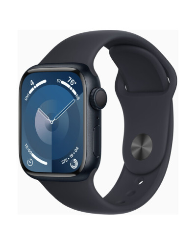 Apple Watch Series 9 GPS 45mm Midnight Aluminium Case with Midnight Sport Band