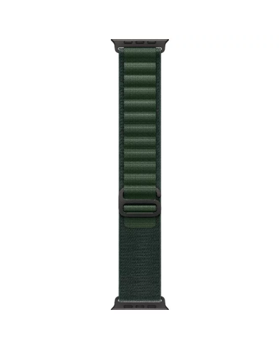 Apple Watch Ultra 2 2024 GPS + Cellular 49mm Black Titan Case with Dark Green Alpine Loop M (MX4R3)