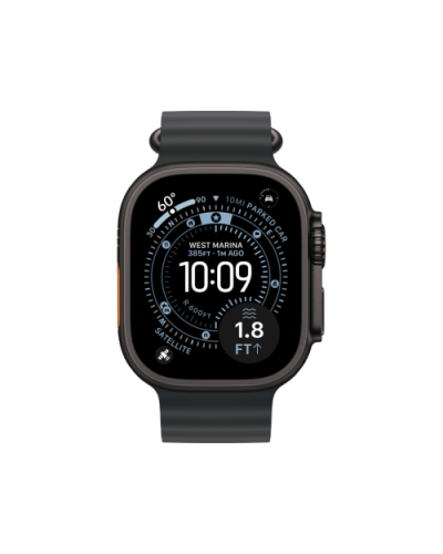 Apple Watch Ultra 3 GPS + LTE 49mm Black Titanium Black Ocean Band MF0J4