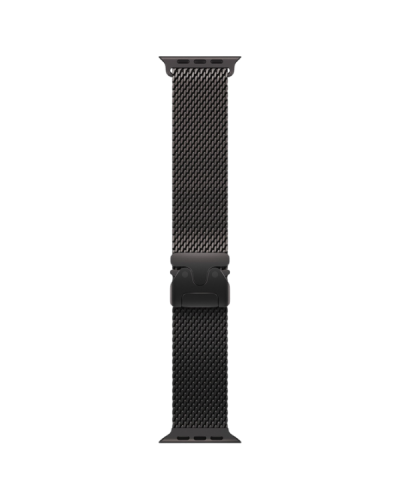 Apple Watch Ultra 3 GPS + LTE 49mm Black Titanium Case Black Titanium Milanese Loop – Medium MF1Q4