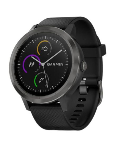 Garmin Vivoactive 3, HR, GPS, Slate, Silicone Black