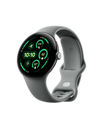 Google Pixel Watch 3 45mm Polished Silver