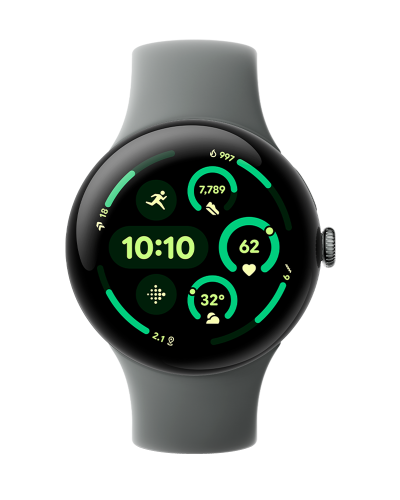 Google Pixel Watch 3 45mm Polished Silver