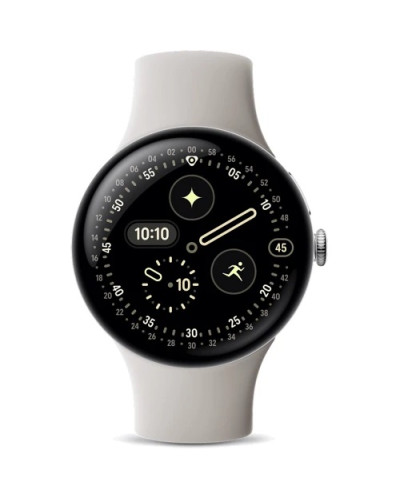 Google Pixel Watch 4 45mm LTE Polished Silver