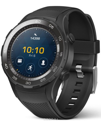 Huawei Watch 2 Sport Strap (LEO-BX9), Carbon Black