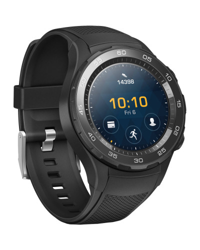 Huawei Watch 2 Sport Strap (LEO-BX9), Carbon Black
