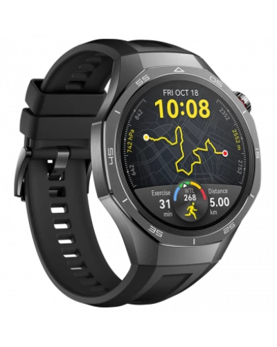 Huawei Watch GT 5 Pro Black Fluoroelastomer Strap