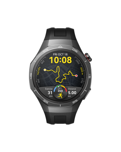 Huawei Watch GT 5 Pro Black Fluoroelastomer Strap