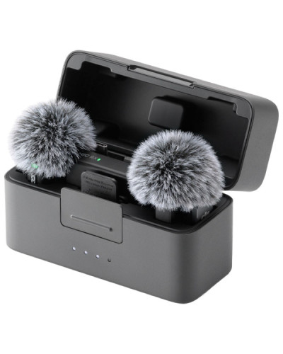 Microfon DJI Mic Mini (2 TX + 1 RX + Charging Case) Black
