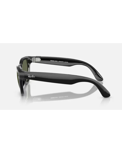 Ray-Ban Meta Skyler Shiny Black Polar G-15 Green RW4010 150-M