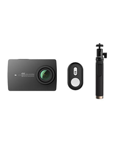 XIAOMI Yi 4K Black+Selfie Stick Kit